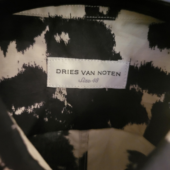 DRIES VAN NOTEN Curle Printed Long-Sleeve Shirt - Picture 5 of 8